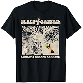 Black Sabbath Official Vintage Negative T-Shirt