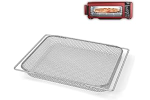 AMPTAAN Air Fryer Oven Basket Replacement Baking Trays for Ninja Foodi SP201 SP301 SP351 Series Dual Heat Air Fryer Oven, Mesh Basket，Air Fryer Accessories for Ninja Foodi Air Fry Oven