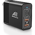 USB C Wall Charger, AI AIKENUO 48W 4-Port PD Fast Charger Dual PD 3.0 Port & Dual QC3.0 Port Charging Block, Type C Charging 