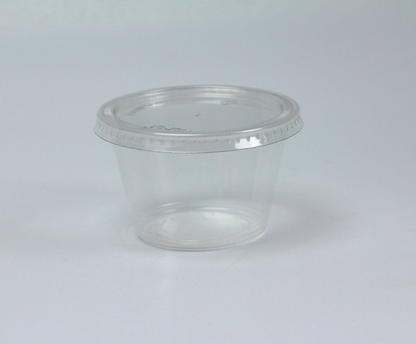 Disposable 4oz Plastic Condiment Cups with Lids, Souffle Portion, Jello