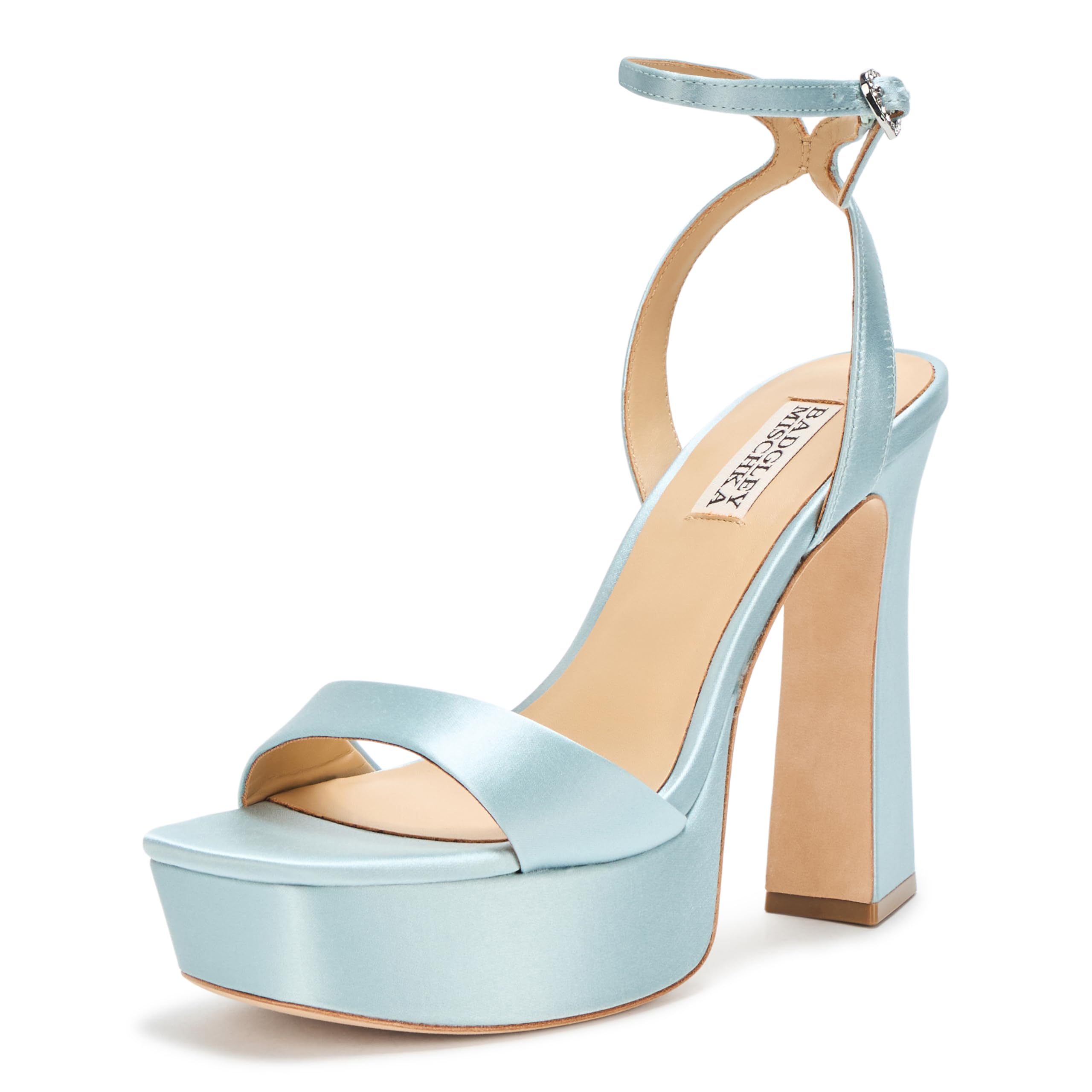 Badgley Mischka’s Caia Platform, Mist, 8.5