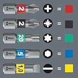 Wera Kraftform Kompakt Stubby Magazine RA 2 Snap-In Bit Screwdriver 6 Pieces view 7