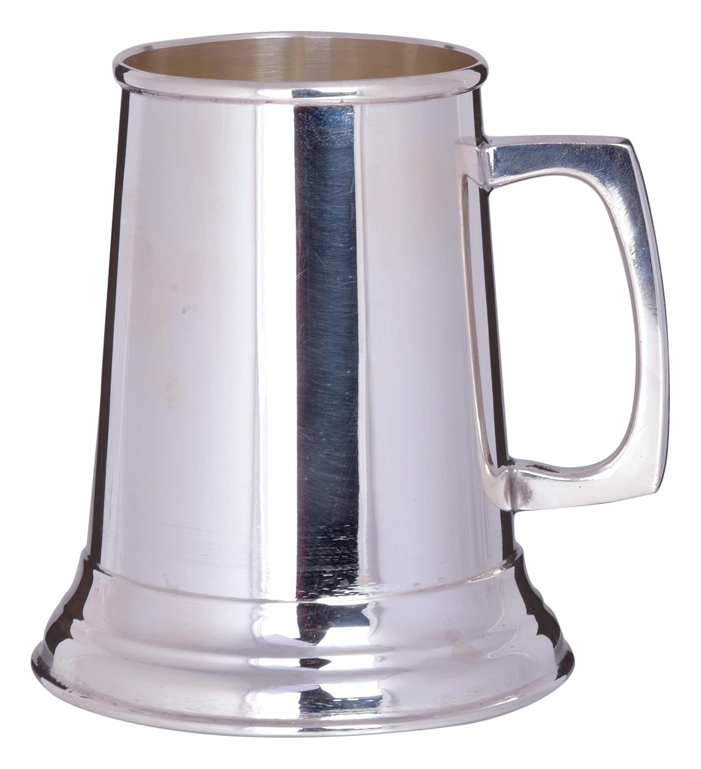 Buy Navrathan 999 purity 265 grams Silver Beer Mug Online at Low Prices
