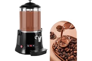 Hot Chocolate Machine, 10L Commercial Hot Chocolate Maker Great Temperature Control Hot Beverage Warmer, Hot Chocolate Dispen