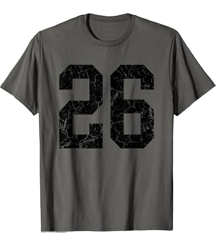 Amazon.com: Number 26 on The Back T-Shirt : Clothing, Shoes & Jewelry