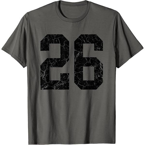 Amazon.com: Number 26 on The Back T-Shirt : Clothing, Shoes & Jewelry
