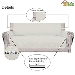 Easy-Going Sofa Slipcover Reversible Loveseat Sofa