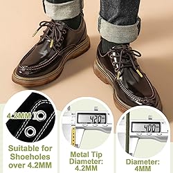 YJRVFINE Athletic Round Shoe Laces: 2 Pairs 31 Inch