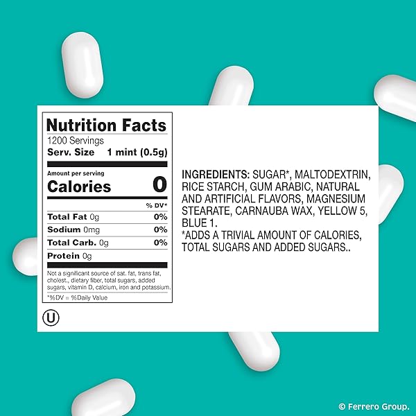 TIC TAC WINTERGREEN, ON-THE-GO BREATH MINTS, POCKET-SIZED MINTS, 100 PIECES, BULK 12 PACK, 1.7 OZ EACH