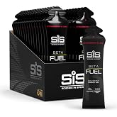 SiS BETA Fuel Dual-Source Isotonic Energy Gel, Strawberry &amp; Lime, 30-Pack | Science in Sport Fast-Absorbing Carbohydrate Energy, 1:0.8 Maltodextrin to Fructose Ratio, 40g Carbs, Exercise Over 90 Min