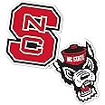 Desert Cactus North Carolina State University Stickers Wolfpack NC State NCSU Vinyl Decal Laptop Water Bottle Car Scrapbook Sheet (4 Inch Set V1)