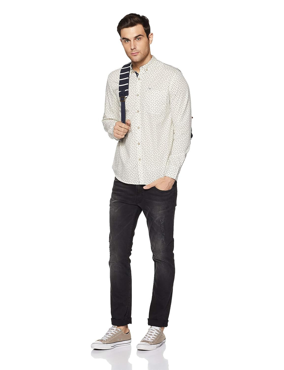 flying machine men's casual shirt