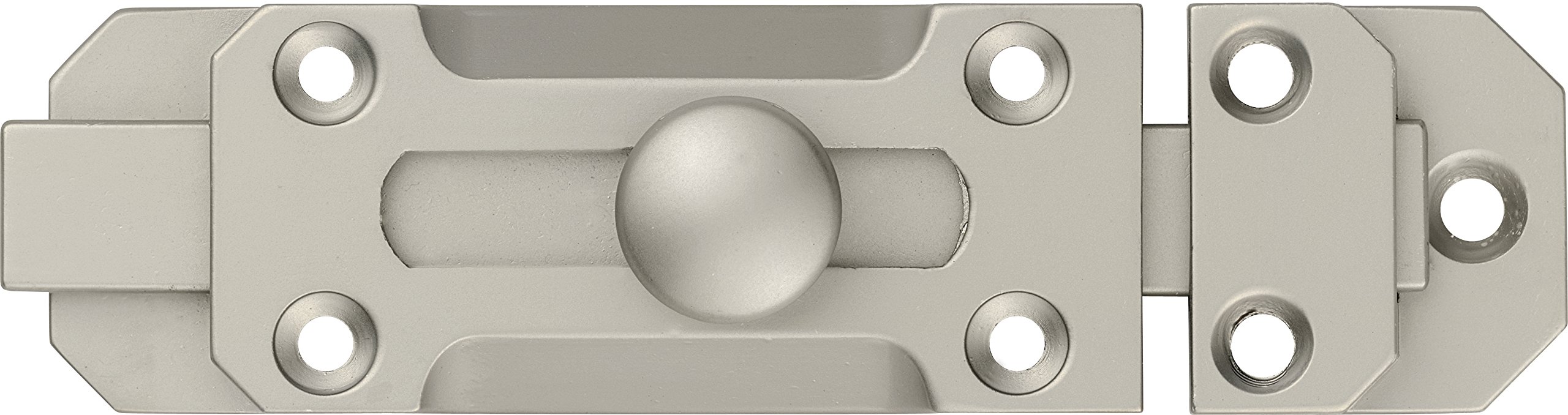 ABUS 59683 Silver Door Bolt, Silver, 59683