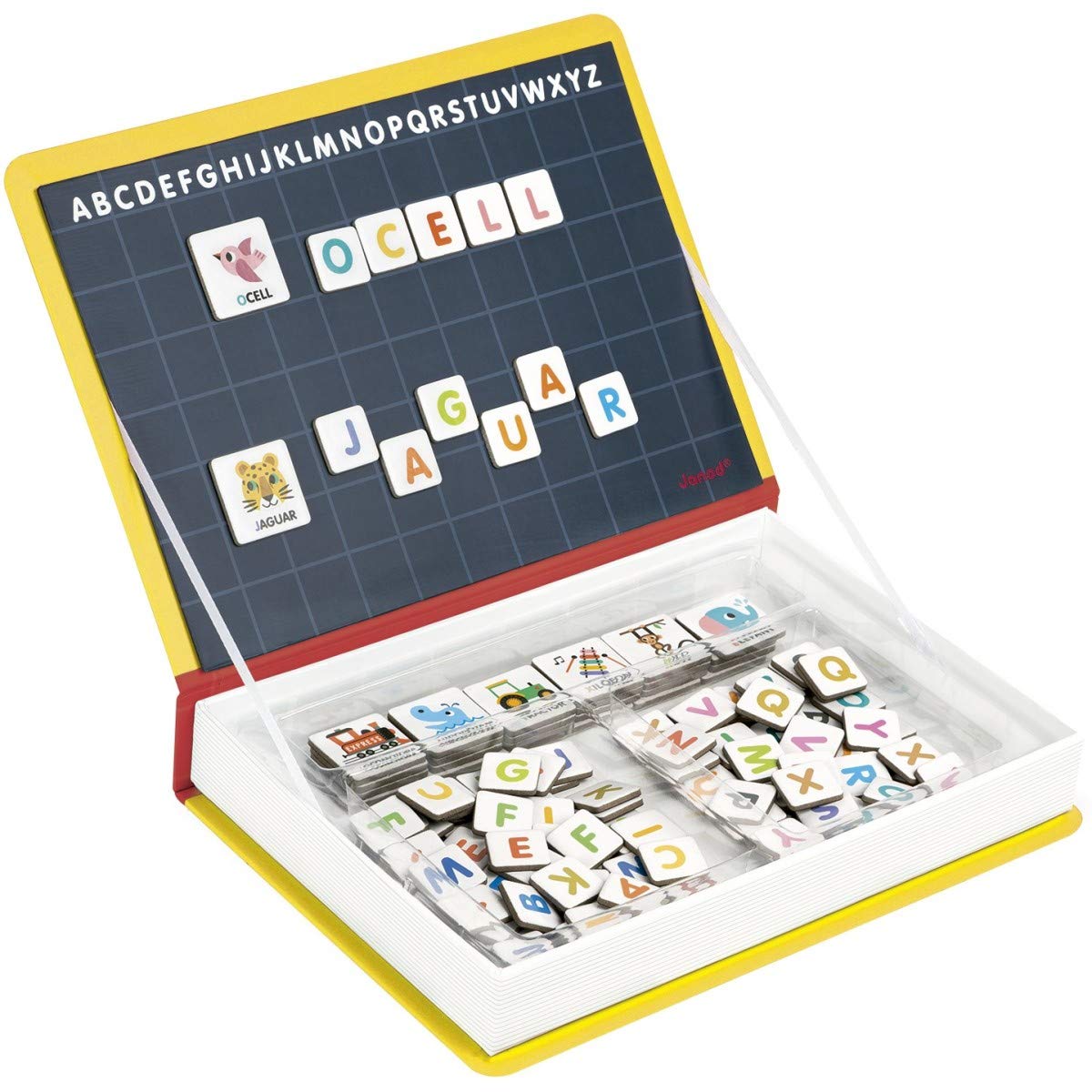 Janod CATALAN ALPHABET MAGNETI'BOOK, Multicoloured, 26 x 19 x 4 cm
