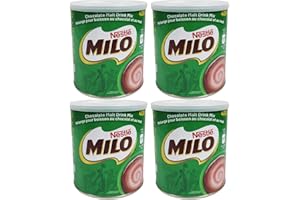 Milo Chocolate Drink Mix, Chocolate Malt Powder 400 g (4 Pack)