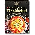 Unha's Korean Sweet & Spicy Tteokbokki 8.8oz – Instant Rice Cakes with Gochujang Sauce, Ready in 3 Minutes, Serves 2 – Authentic Korean Meal, Easy K-Food Snack – Product of Korea
