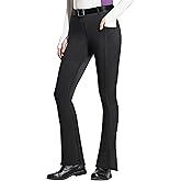 FitsT4 Sports Women's Full Seat Horse Riding Pants Bootcut Riding Tights with Pockets Equestrian Breeches for Women