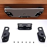 BYMECOST Under Desk Laptop Storage Mount, Metal Under Desk Device Holder, for Devices Up to 1.37" Thick, MacBook, Mini, Keybo