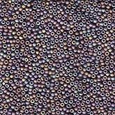 Brown AB Transparent Matte Miyuki 11/0 rocailles glass seed beads 24 grams