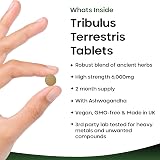 New Leaf Tribulus Terrestris 6000mg Ashwagandha 120 Tablets UK Made view 2
