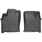WeatherTech FloorLiner HP Custom Fit Floor Mats for Lexus GX, 4Runner 1st Row (444931IM), Black