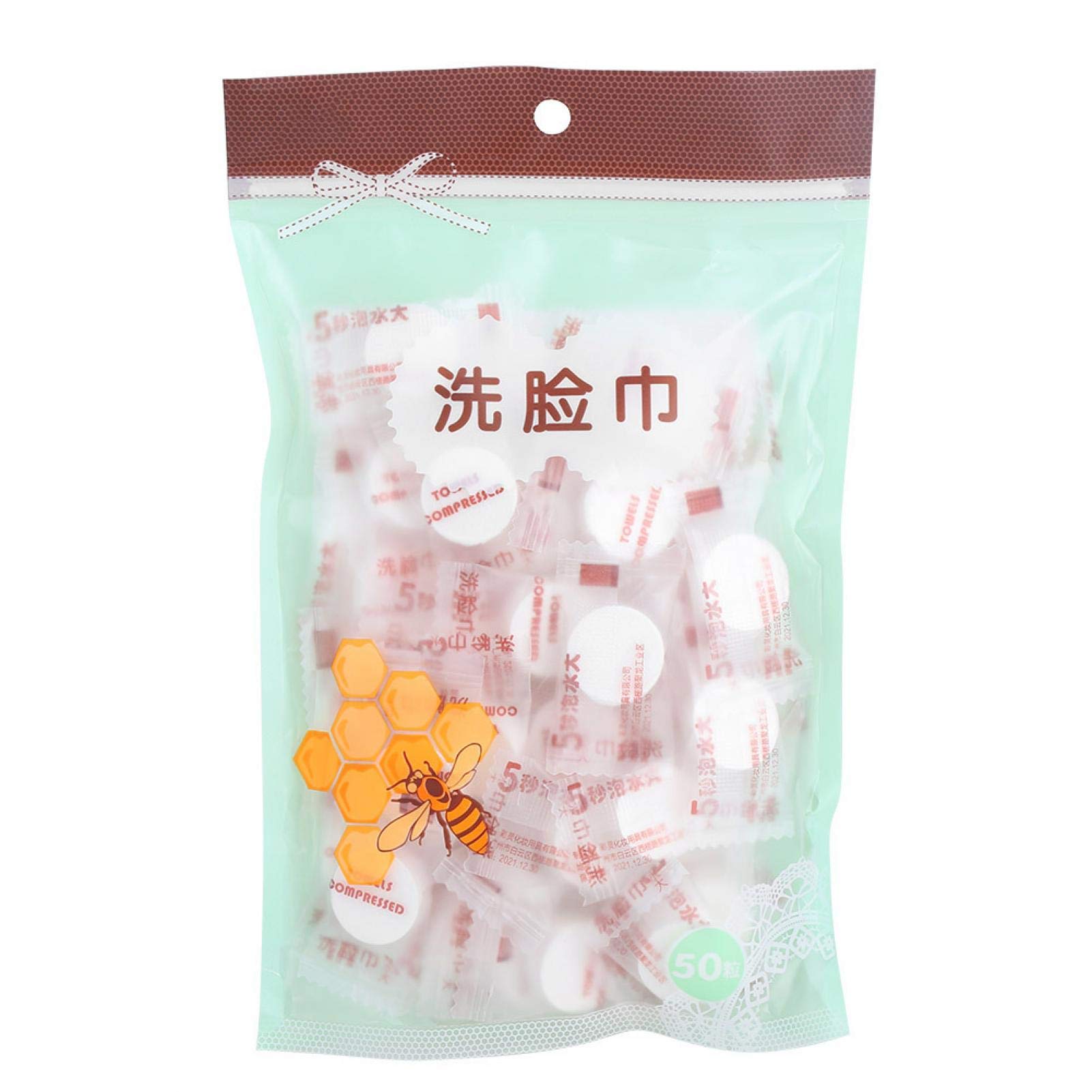 50 Pcs Compressed Towels Portable Mini Compressed Compressed Towel Disposable Sports, Beauty Salon For Cloths & Wipes Or Home Hand Towels