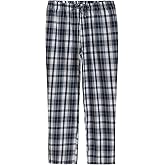 Latuza Women's Plaid Pajamas Pants Cotton Sleep Bottoms with Pockets