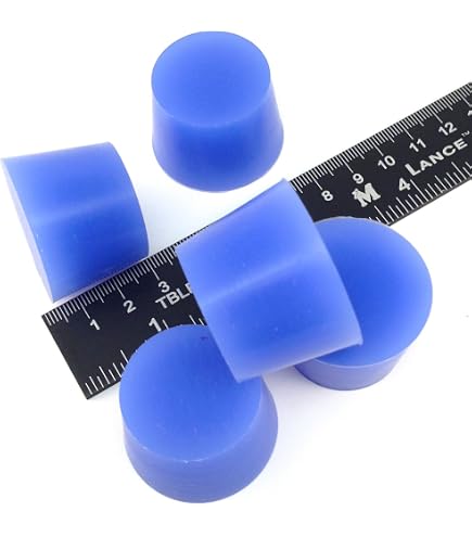 20 Bouchons Coniques En Silicone - Haute Température 250°C - Pour Peinture, Galvanoplastie, Anodisation
