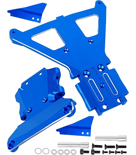 Paratia Posteriore Traxxas Slash Paratia Posteriore In Alluminio Hot Racing Per Traxxas Slash 4x4 LCG, Rustler, Rally - LCF0901 Paratia Per Rustler Rally LCG