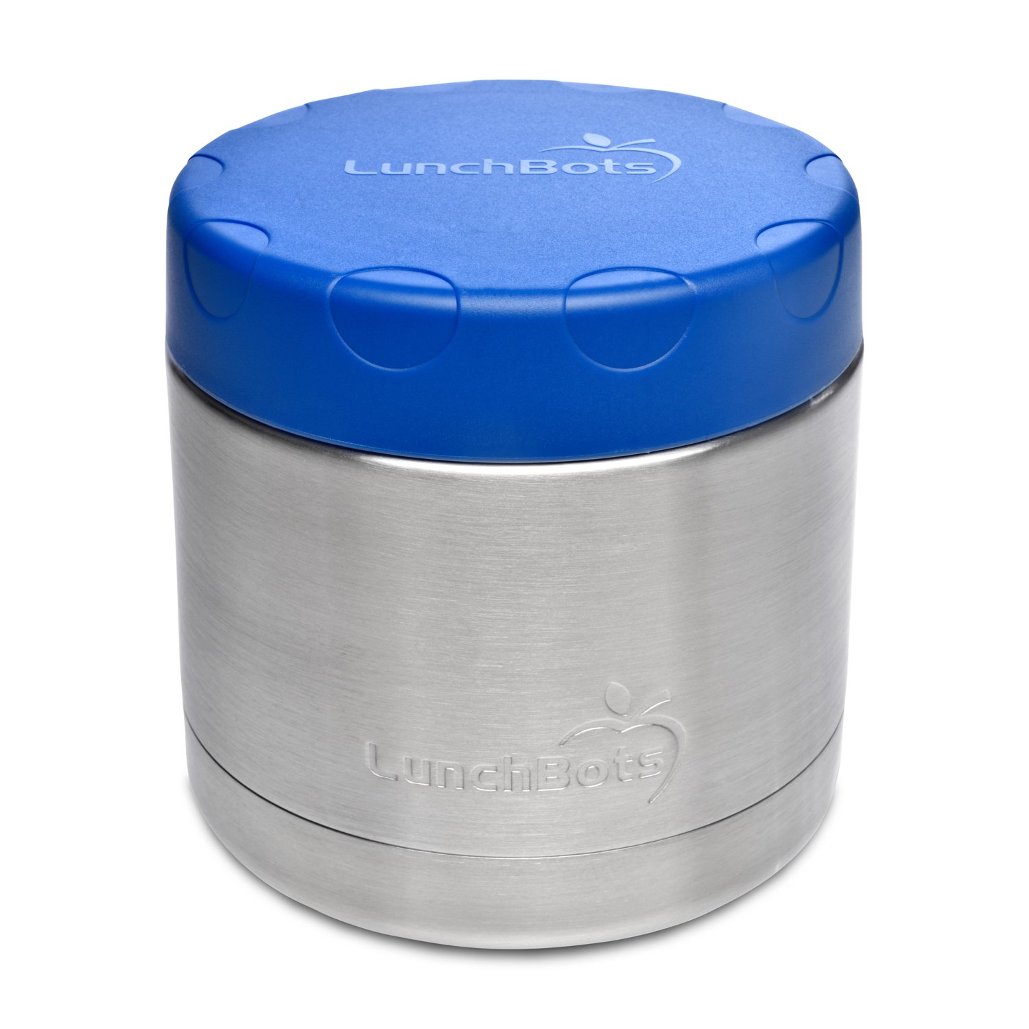 Lunchbots, Insulated 16 Ounce Container Blue Lid