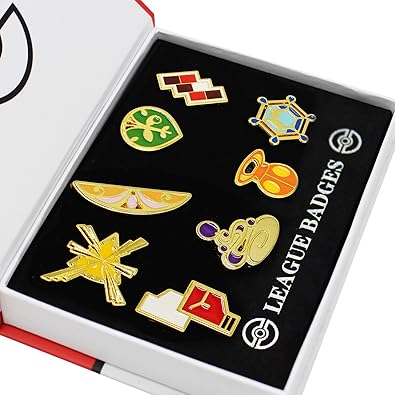 Pokemon Gym Badges Set Of 8pcs