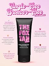 The Fox Tan Rapid Accelerator Lotion 180ml Sunbed Tanning Vegan Cruelty-Free view 2