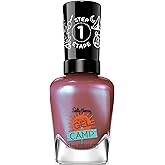 Sally Hansen Miracle Gel Salon Quality Nail Polish | Gel-Like Formula, Two-Step System, No UV Light Needed, Long Lasting | Opaque |895 Cozy Cabin | Purple with Brown Undertones