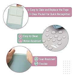 Mr. Pen- Plastic Folders with Pockets and