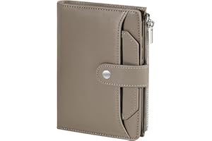 Dadanism RFID Passport Holder for Travel, Pu Leather Passport Wallet Cover with Card Holders, SIM Slots, Zippered Coin Pocket