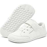 HOBIBEAR Kids Barefoot Shoes Wide Toe Box Zero Drop for Toddler Little Big Kid Boys Girls Walking Sneaker