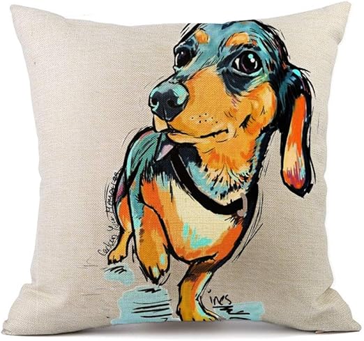 dog photo pillows
