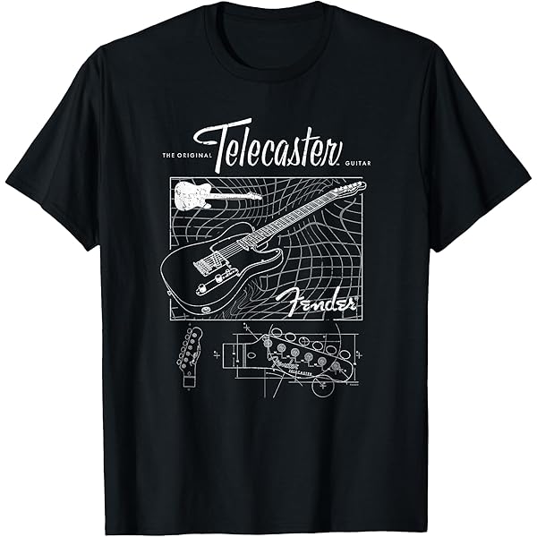 Amazon.com: Fender Guitars & Amp Logo T-Shirt : Clothing