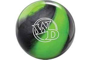 Columbia 300 White Dot Lime Swirl Bowling Ball