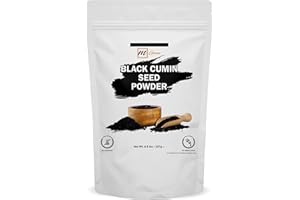 mGanna Black Cumin Seeds/Kalonji/Nigella Sativa Powder - 100% Pure and Natural 0.5 lbs / 227 GMS