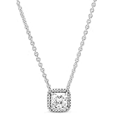 Pandora Timeless Elegance Necklace, Clear CZ 396241CZ-45 Centimeters 17.7 Inches