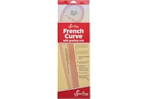 Sew Easy NL4199 Metric French Curve 52 x 16.5cm Grading Rule Pattern Making