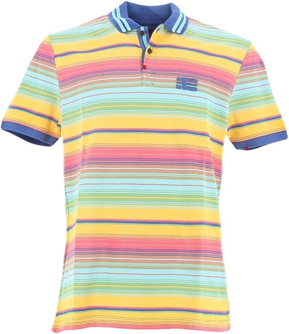 Polo multicolore homme Clearance