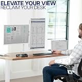 VIVO White Dual Monitor Mount STAND-V002W for 13 to 30 inch Displays view 9