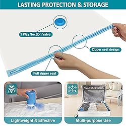 Cozy Essential 26 Pack Vacuum Storage Bags with