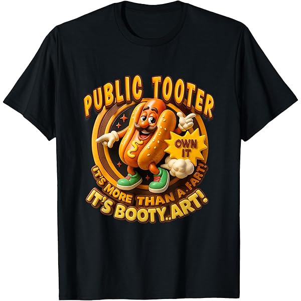 Amazon.com: Public Tooter It's More Than A Fart It's Booty Art
