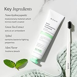 Boka Fluoride Free Toothpaste, Nano Hydroxyapatite
