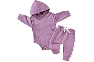 Aalizzwell Infant Baby Winter Hoodie Outfit