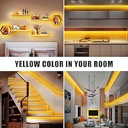 Tatazone Orange Color COB Led Strip Lights with RF
