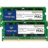 Timetec 16GB KIT(2x8GB) Compatible for Apple DDR3L 1600MHz for Early/Mid/Late Mac Book Pro(2011-2012), iMac(2011-2015), Mac M